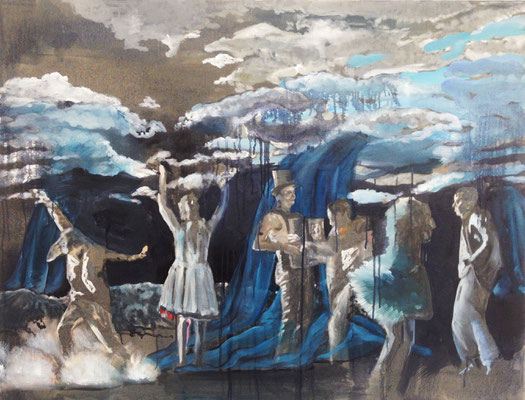 ISABEL FRIEDRICH  I  Mittitelno2  I  Öl auf Leinwand  I  95 x 120 cm