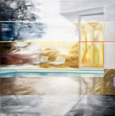MARTIN HERLER  I  11  I  Öl auf Leinwand  I  80 x 80 cm