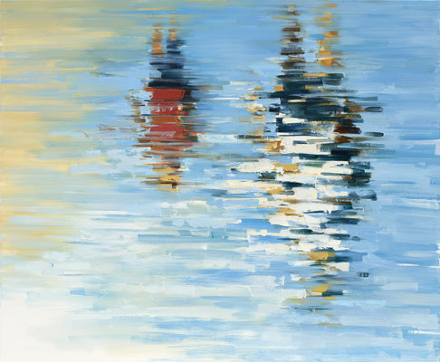 RENATA TUMAROVA  I  Float on  I  Öl auf Leinwand  I  140 x 170 cm  