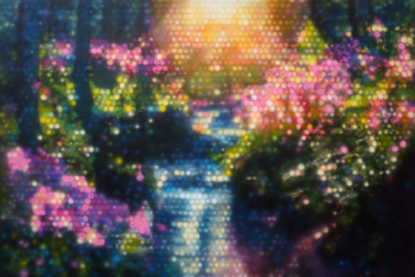 IVO LUCAS  I  Color Out of Space I  I  Acryl auf Leinwand  I  80 x 120 cm