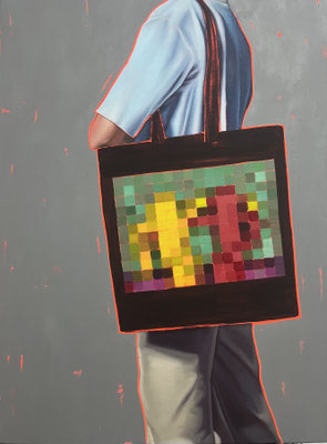 HOLGER KURT JÄGER  I  Arty farty Keith Haring  I  Öl auf Leinwand  I  120 x 90 cm