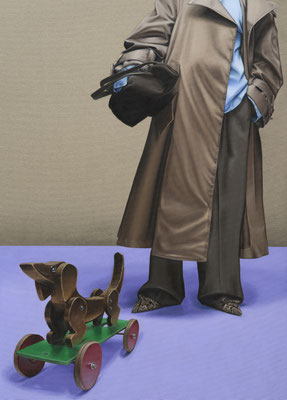 HOLGER KURT JÄGER  I  Intrinsic value  I  Öl auf Leinwand  I  160 x 115 cm