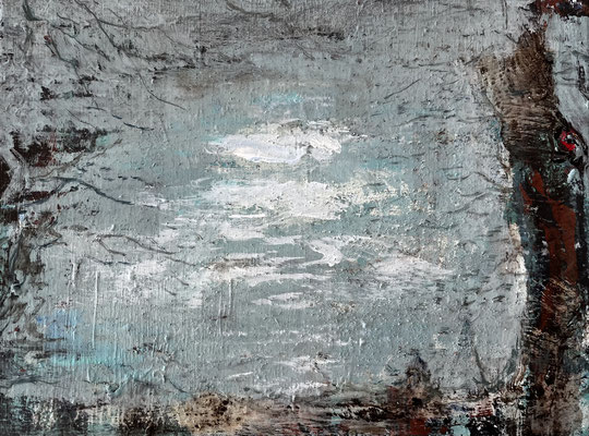 XIANWEI ZHU  I  Acryl auf Leinwand  I  30 x 40 cm