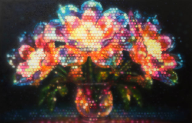 IVO LUCAS  I  Magic Blossom II  I  Acryl auf Leinwand  I  70 x 110 cm