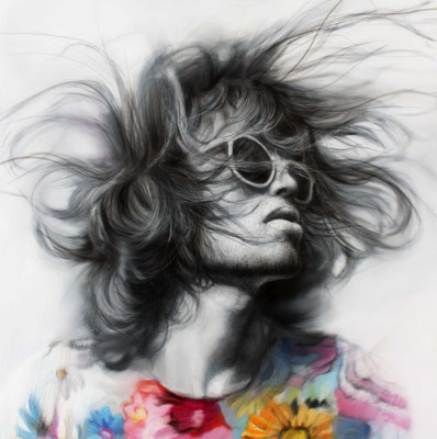 MARTIN HERLER  I  shake it off  I  Öl auf Leinwand  I  80 x 80 cm