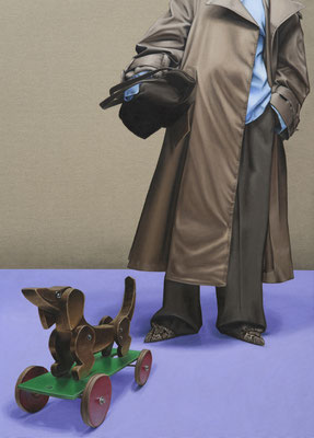 HOLGER KURT JÄGER  I  Intrinsic value  I  Öl auf Leinwand  I  160 x 115 cm