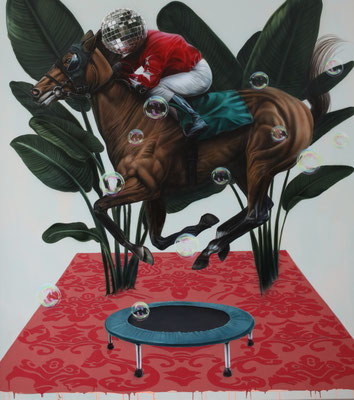 DAVID UESSEM  I  Adlerflug  I  180 x 160 cm