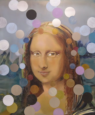 MATTHIAS KÖSTER  I  Mona Lisa  I  Öl auf Aluminium  I  150 x 125 cm