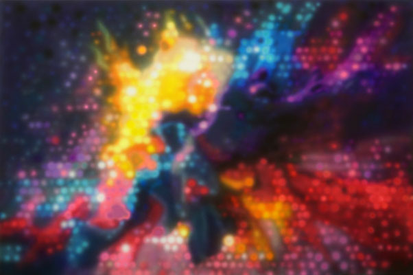IVO LUCAS  I  Mind dust  I  Acryl auf Leinwand  I  80 x 120 cm