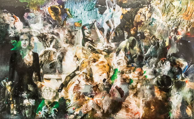 JINY LAN  I  Midsummer Night  I  Öl auf Leinwand  I   110 x 180 cm 