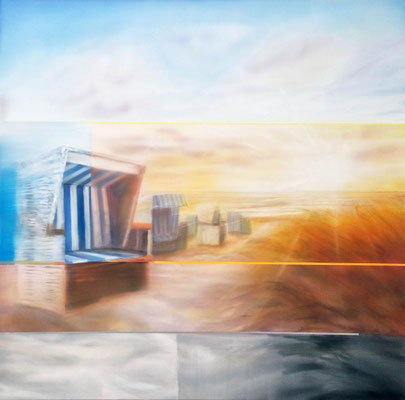 MARTIN HERLER  I  10  I  Öl auf Leinwand  I  100 x 100 cm