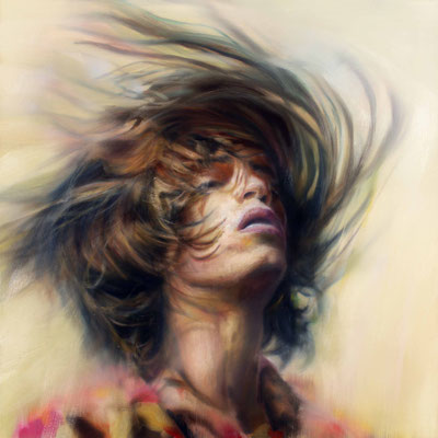 MARTIN HERLER  I  shake it 4  I  Öl auf Leinwand  I  80 x 80 cm