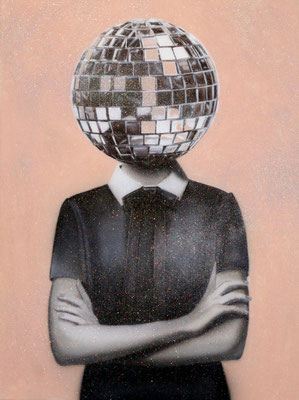 DAVID UESSEM  I  Disco  I  80 x 60 cm
