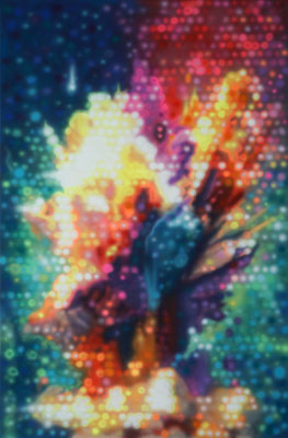 IVO LUCAS  I  Chasing Colors I  I  Acryl auf Leinwand  I  120 x 80 cm