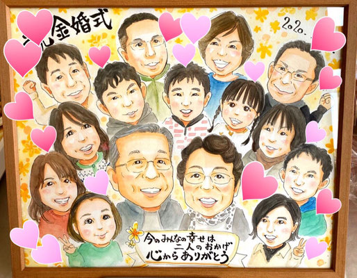 大家族の幸せな形ー長寿のお祝いー