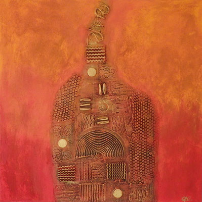 Africa 60x60x2 cm
