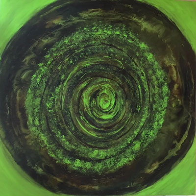 In der Mitte 60x60x2 cm