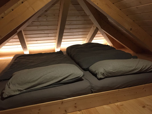 Sauna Schlafboden