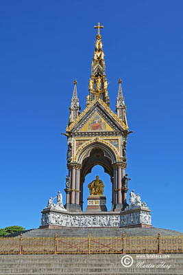 England / Great Britain / London / Albert Memorial in London situated in Kensington Gardens.