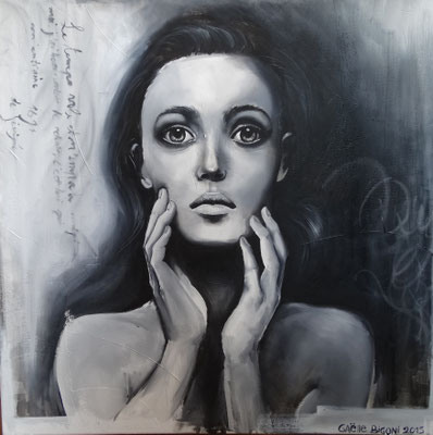 Peinture à l'huile sur toile. 20 x 20 po - 50,8 x 50,8 cm - 2013