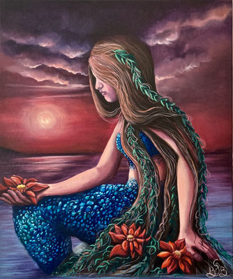 Peinture à l'huile sur toile, 20 x 24 pouces - 2020