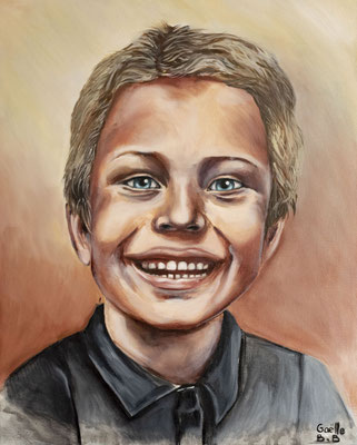 Peinture à l'huile sur toile d'après photo. 16 x 20 po - 40,64 x 50,8 cm - 2020