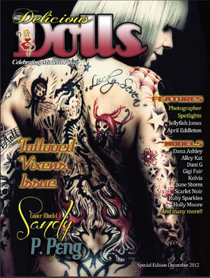 Cover Tattoo Magazin Texas | Sandy P. Peng 