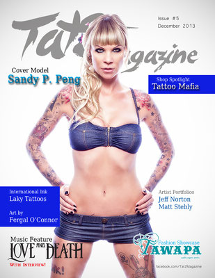 Cover Tattoo Magazin USA  | Sandy P. Peng 
