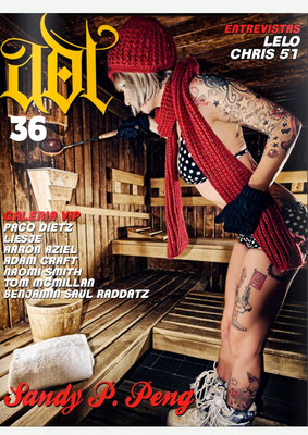 Cover Tattoo Magazin Brasilien  | Sandy P. Peng 