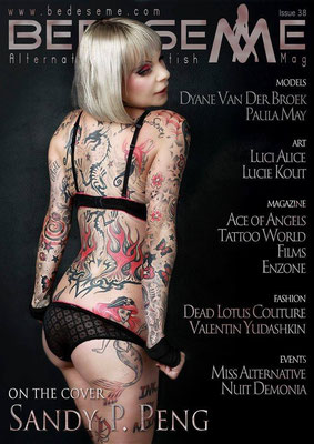 Cover Tattoo Magazin Spanien | Sandy P. Peng 