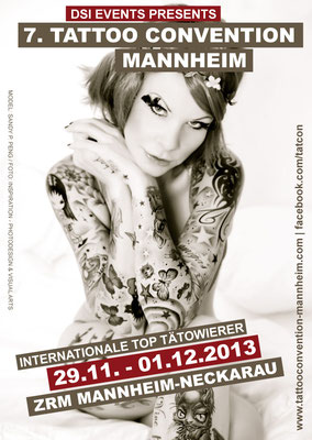 Eventplakat Tattoo Convention | Sandy P. Peng 