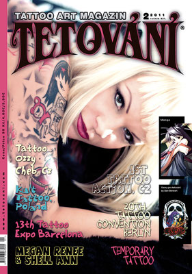 Cover Tattoo Magazin Tschechei  | Sandy P. Peng 