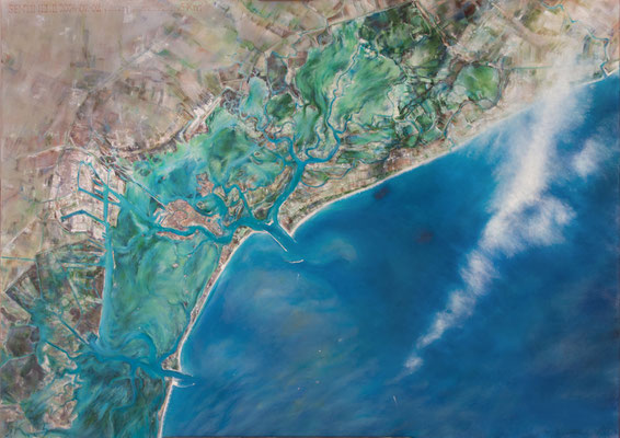 LAGUNE VON VENEDIG // Ölfarben auf Leinwand // 120 x 170cm // in Arbeit