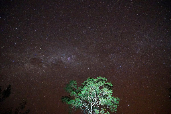 der wunderschöne, australische Sternenhimmel