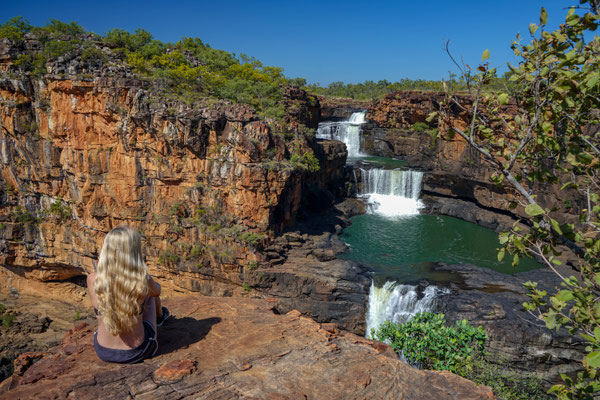 die atemberaubenden Mitchell Falls
