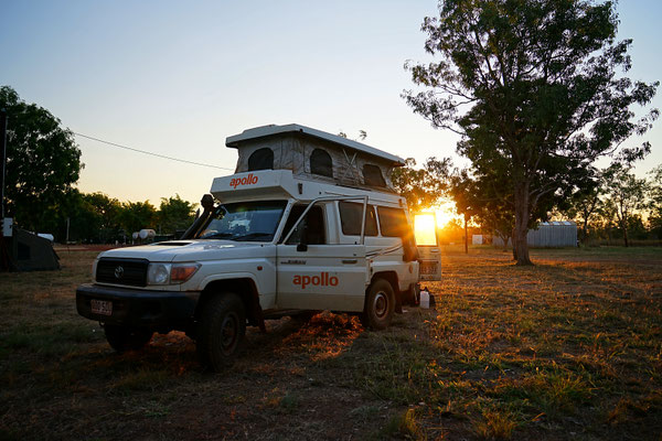 Camping auf der Drysdale River Station