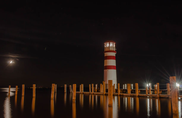 Der Leuchtturm in Podersdorf