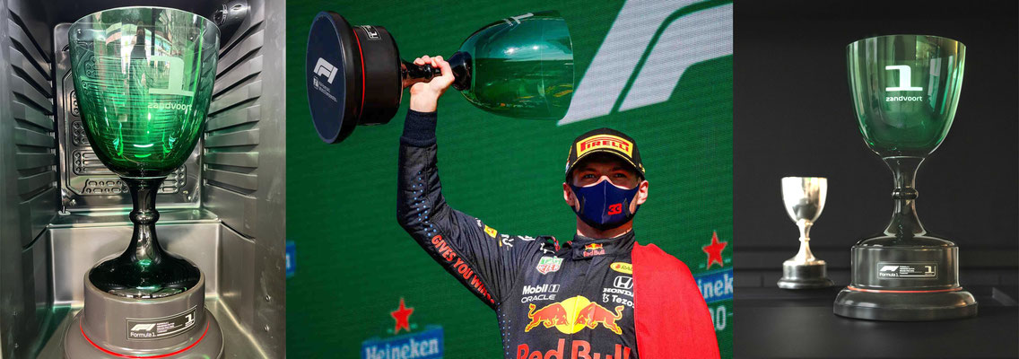 Als F1-fan een grote eer om de plaatjes voor de bokalen te mogen graveren; Zandvoort 2021