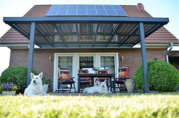 Terrassenüberdachung Solar