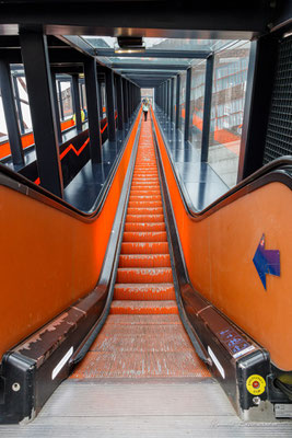 Zeche Zollverein, Zugang zur Ausstellung