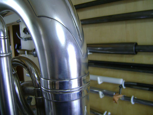 Boosey & Hawkes Imperial E♭Tuba 凹み修理 定期メンテナンス Boosey & Hawkes Imperial E♭Tuba 凹み修理 定期メンテナンス