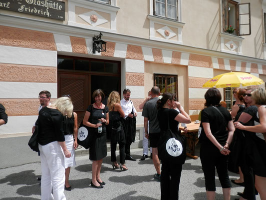 Mittagessen in der Glashütte