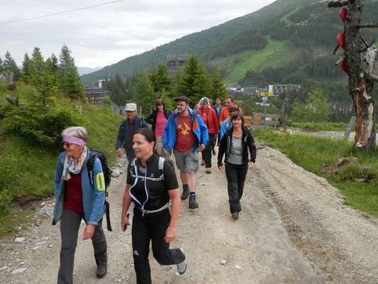 Wanderung zur Gamskogelhütte