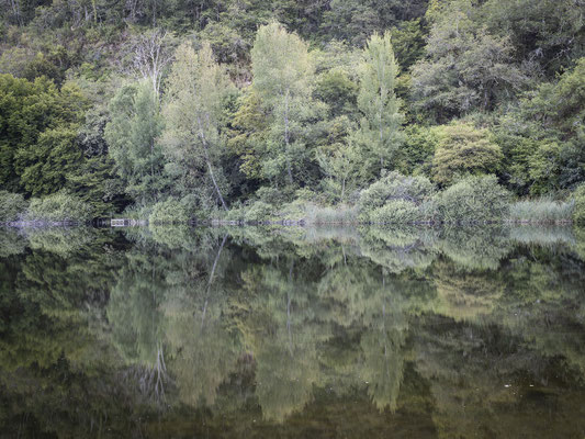 Ain - Bugey - "La nuit tombe sur le lac de Chailloux" - Ratio 3/4