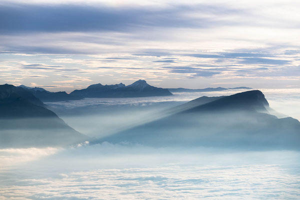 « Mer de nuages » Mer de nuages depuis le Mont Revard, Savoie (73)