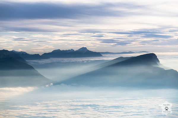 « Mer de nuages » - Savoie. Vue depuis le Mont Revard (73)
