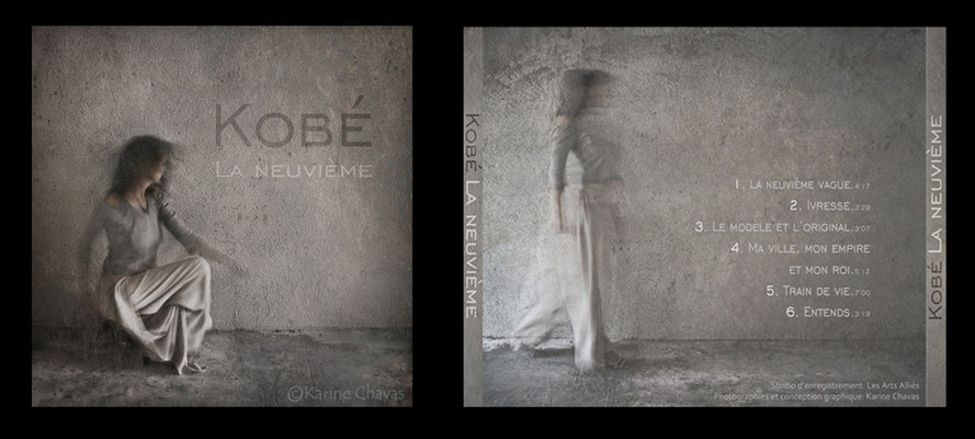 Jacquette CD pour le chanteur Kobé