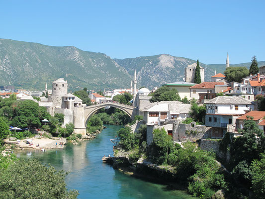 Mostar. Alte Brücke...