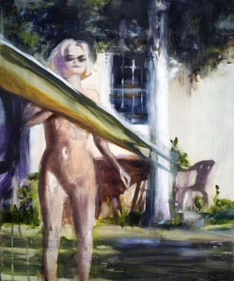 Garden, 60 x 50 cm, oil on canvas, 2017