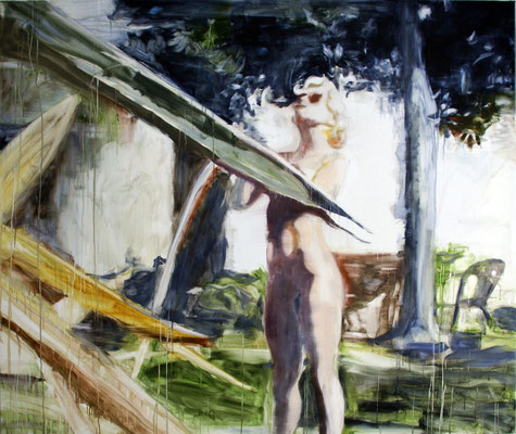 Agave 160x190 cm Oil/Graphite/Canvas 2013